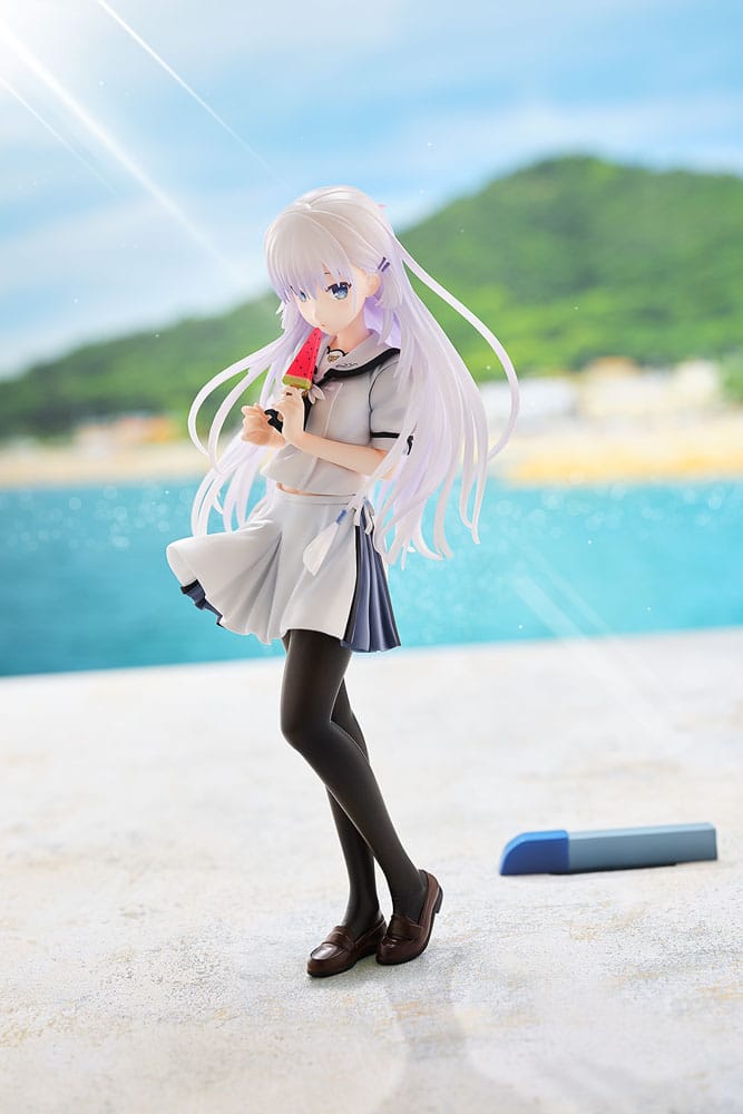 PREORDINE+ 01/2026 Summer Pockets Reflection Blue PVC Statue 1/7 Shiroha Naruse 24 cm