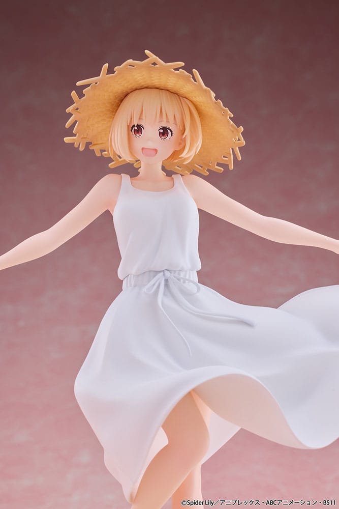 PREORDINE+ 12/2025 Lycoris Recoil PVC Statue 1/7 Chisato Nishikigi White Dress Ver. 23 cm