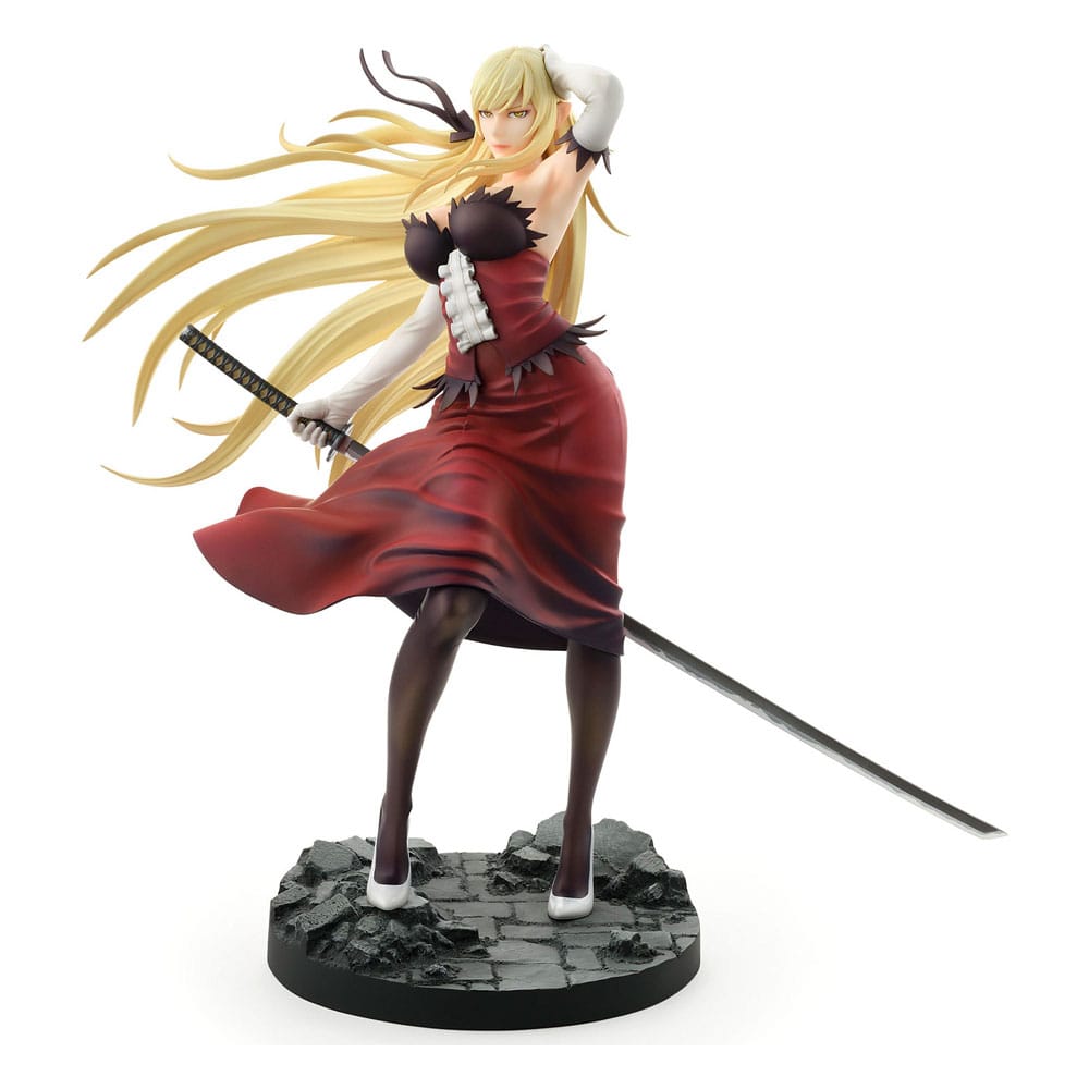 PREORDINE+ 05/2026 Kizumonogatari PVC Statue 1/7 Kiss-Shot Acerola-Orion Heart-Under-Blade Demon Sword Kokorowatari Ver. 27 cm