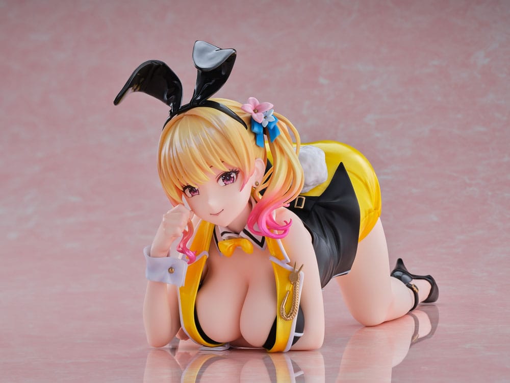 SU ORDINAZIONE Bunny Garden PVC Statue 1/6 Rin 13 cm