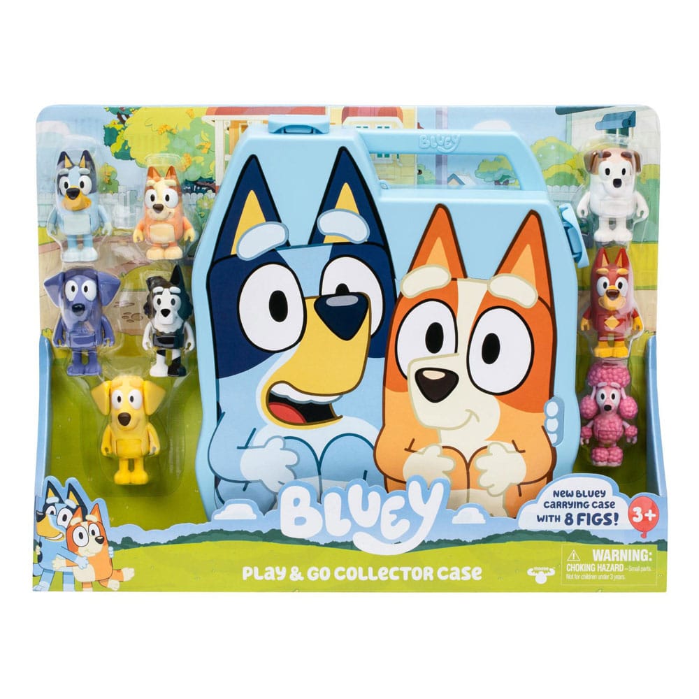 SU ORDINAZIONE Bluey Playset Ultimate Play & Go Collector Case