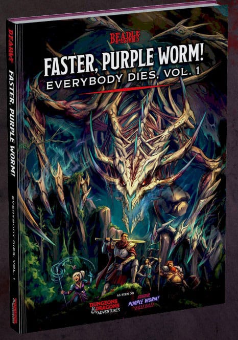 Dungeons & Dragons Abenteuerbuch auf Bestellung: Schneller, Purpurwurm