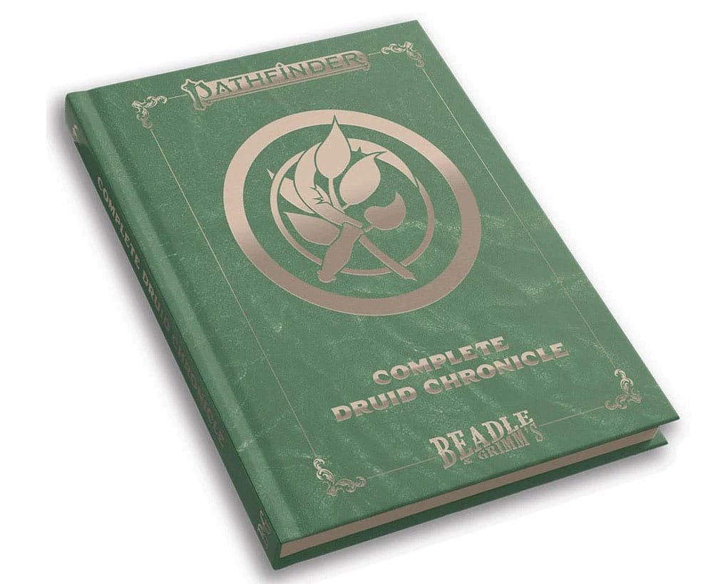 MADE TO ORDER Pathfinder Tabletop Game Rulebook Complete Druid Chronicle *English Version*