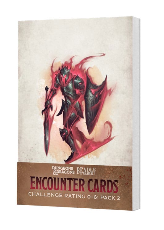 AUF BESTELLUNG Dungeons & Dragons RPG Begegnungskarten Herausforderungsbewertung 0-6: Pack 2 *englisch*
