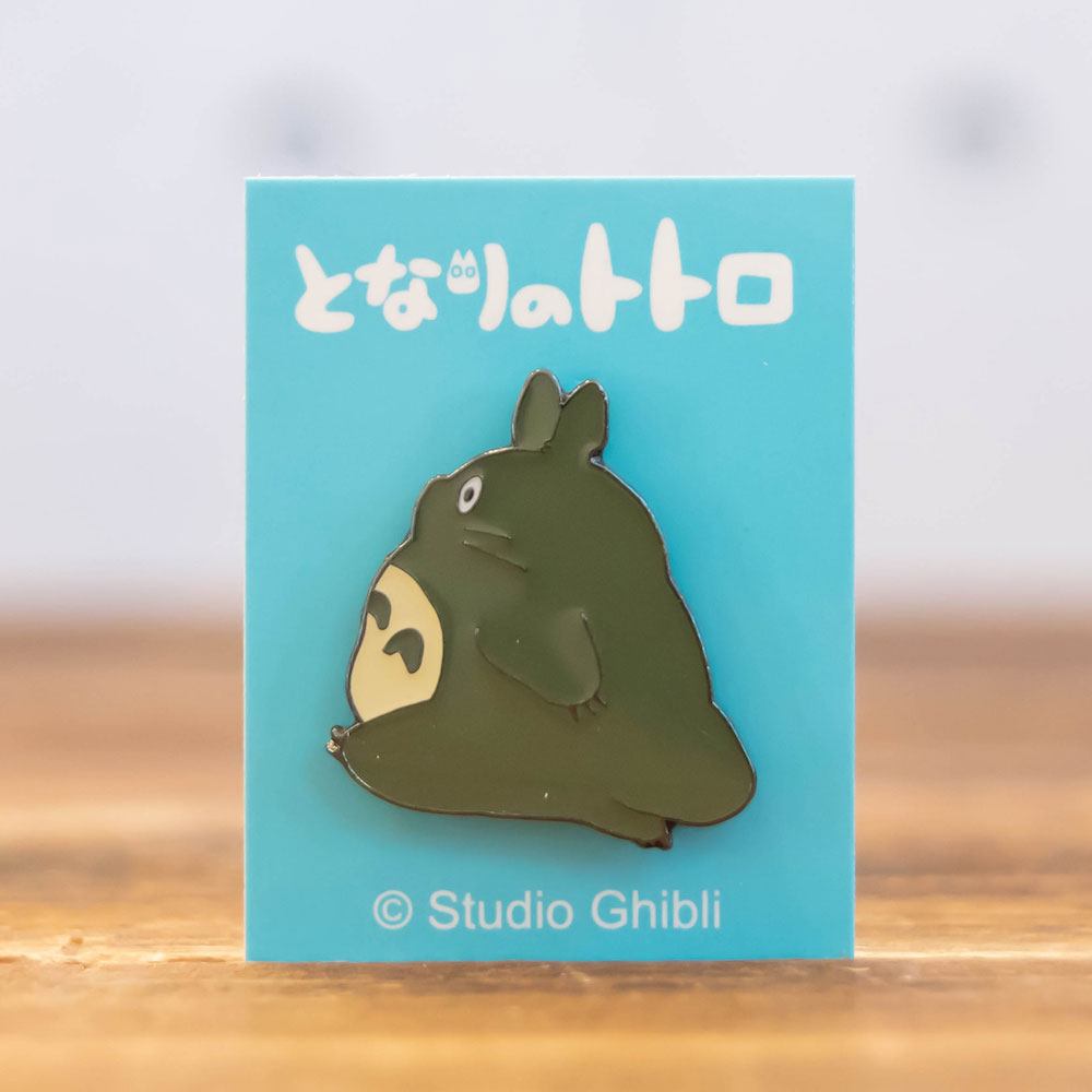 Auf Bestellung gefertigt. Mein Nachbar Totoro Pin Badge. Großer Totoro läuft.