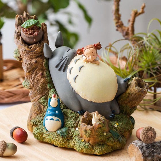 AUF BESTELLUNG Mein Nachbar Totoro Spieluhr Mei macht ein Nickerchen 14 cm