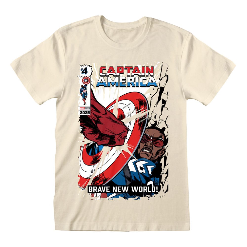 AUF BESTELLUNG Captain America Brave New World T-Shirt Impact Größe S *SONDERPREIS*