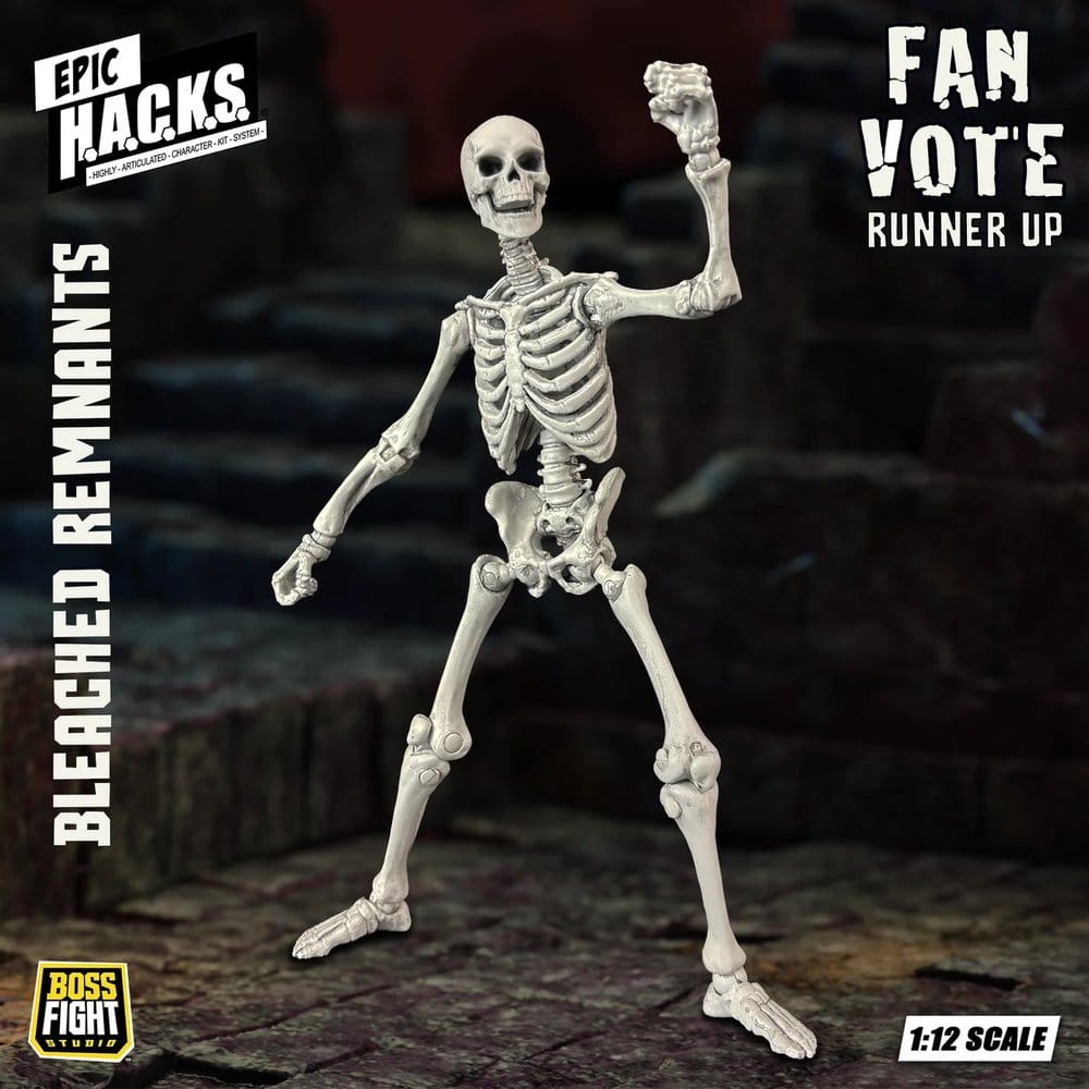 🧪 LAB | PREORDINE+ 06/2027 EPIC H.A.C.K.S. Action Figure 1/12 Skeleton Blank Bleached Remnants
