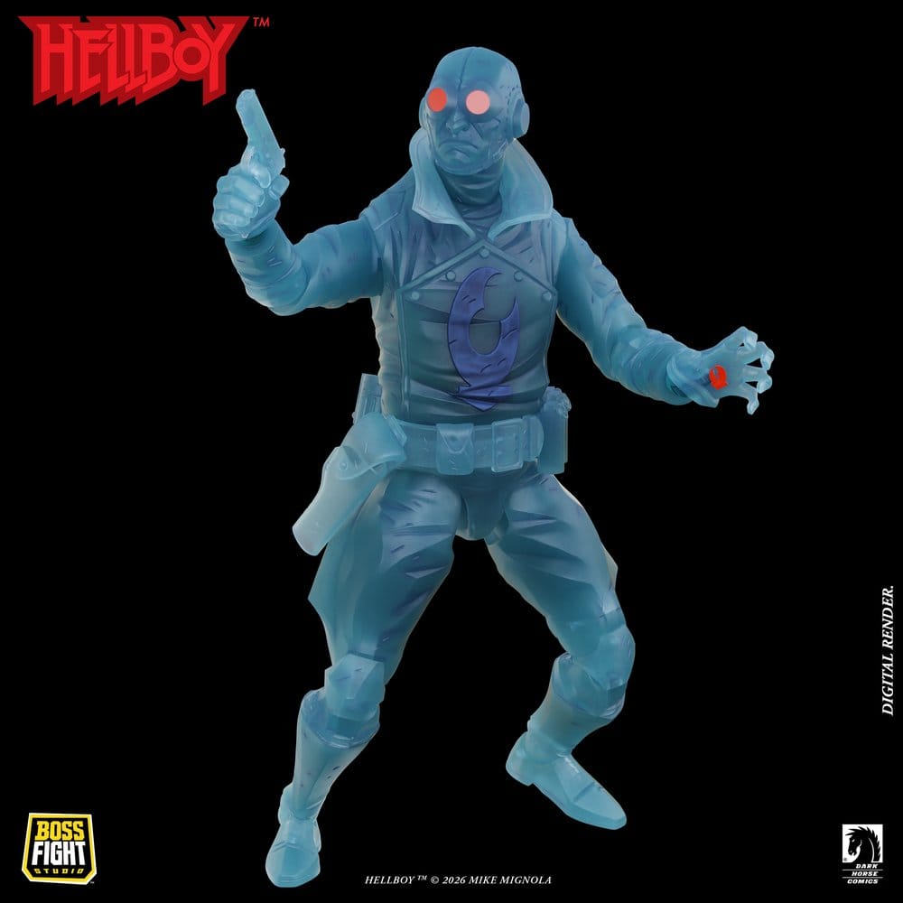 🧪 LAB | PREORDINE+ 06/2027 Lobster Johnson 1/12 Action Figure The Ghost of Lobster Johnson (Limited Edition) heo exclusive 17 cm