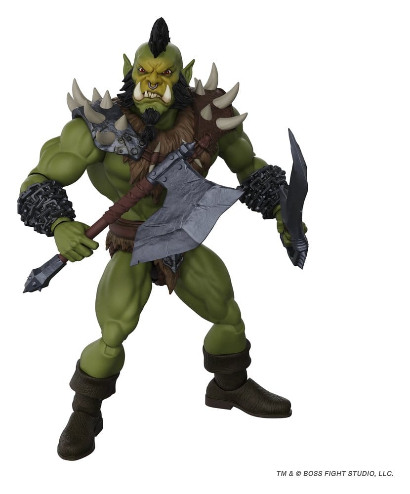 🧪 LAB | PREORDINE+ 09/2027 Immortal Champions Action Figure Orc Warrior Chieftain 14 cm