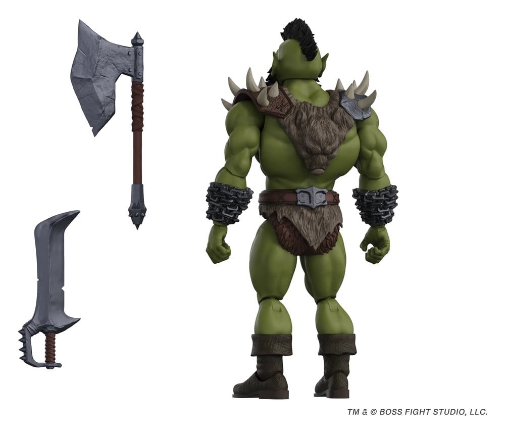 🧪 LAB | PREORDINE+ 09/2027 Immortal Champions Action Figure Orc Warrior Chieftain 14 cm