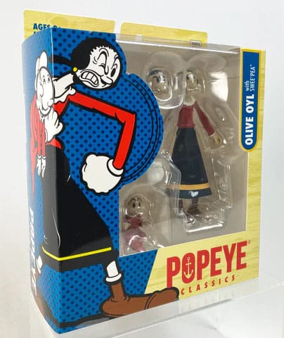 🧪 LAB | SU ORDINAZIONE Popeye Action Figure Wave 01 Olive Oyl