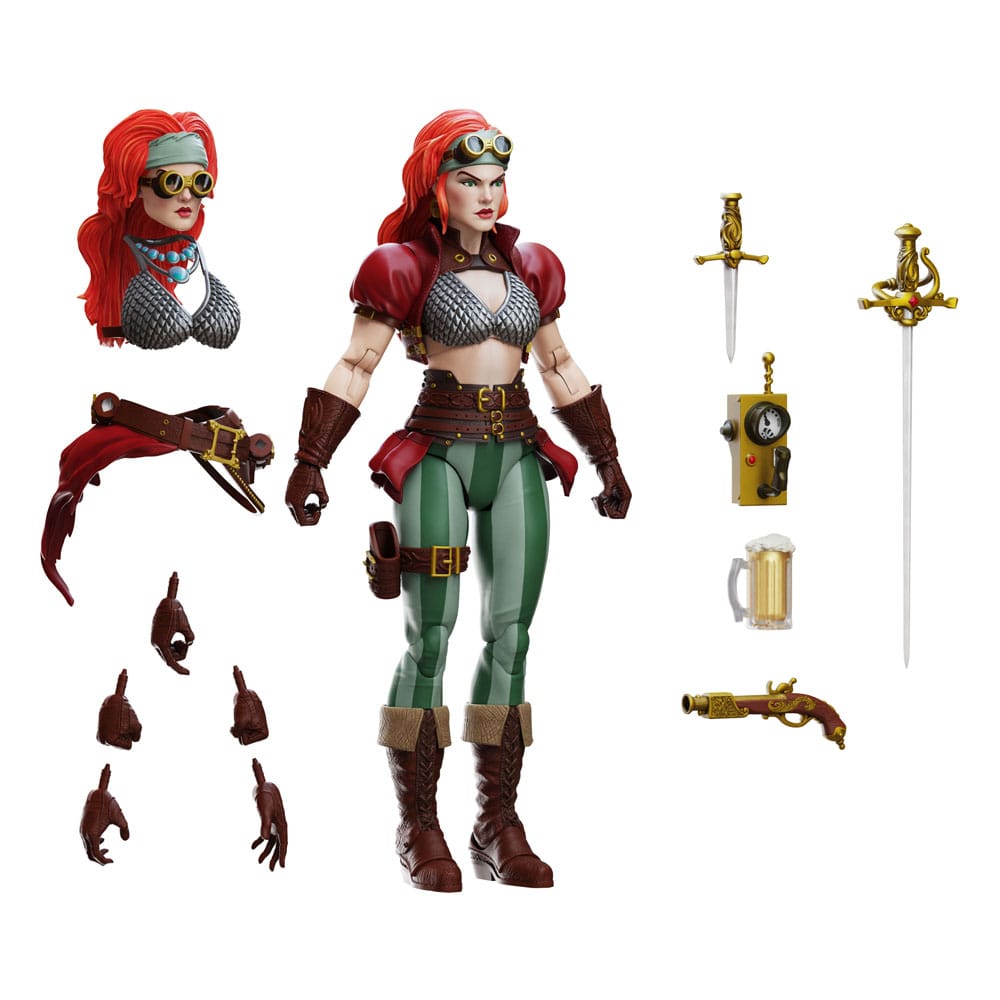 🧪 LAB | SU ORDINAZIONE Epic H.A.C.K.S. Action Figure 1/12 Red Sonja Steampunk