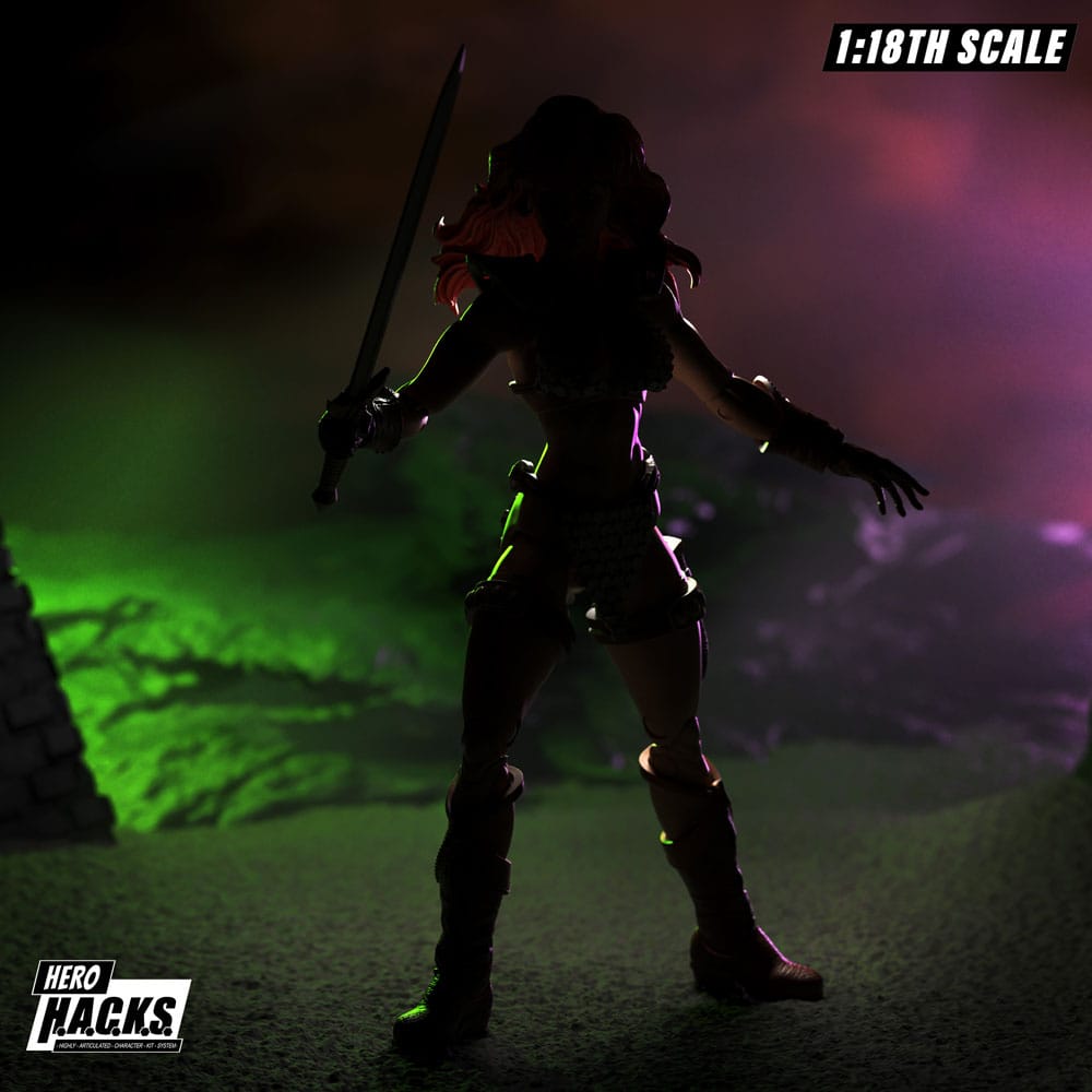 🧪 LAB | SU ORDINAZIONE Red Sonja Hero H.A.C.K.S. Action Figure Red Sonja