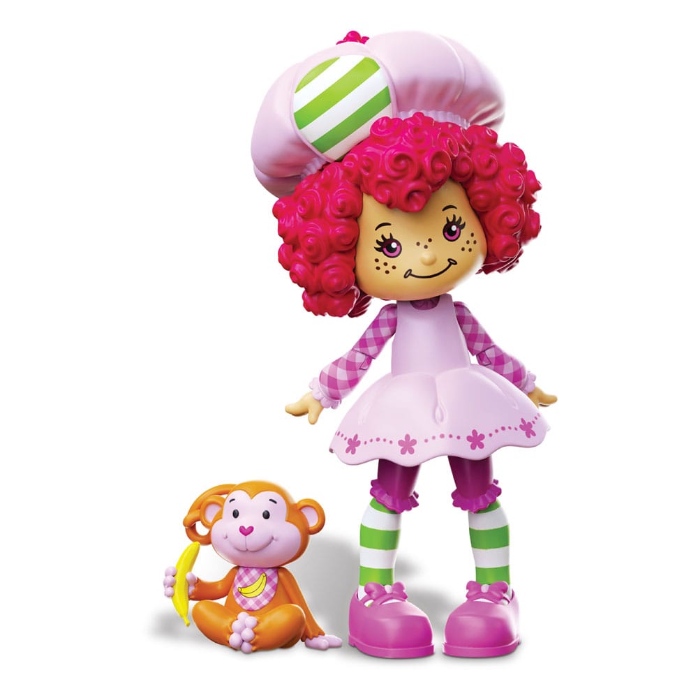🧪 LAB | SU ORDINAZIONE Strawberry Shortcake Simply Action Figure Raspberry Tart & Rhubarb Monkey
