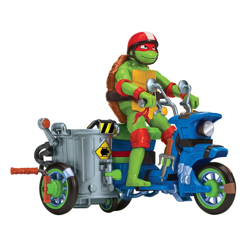 MADE TO ORDER Teenage Mutant Ninja Turtles: Mutant Mayhem Action Figure Raphael & Scooter with Sidecar 11 cm SOLD OUT