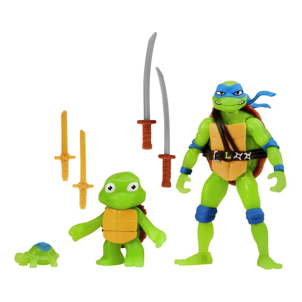 MADE TO ORDER Teenage Mutant Ninja Turtles: Mutant Mayhem Action Figure 3-Pack Leonardo Evolution 10 cm