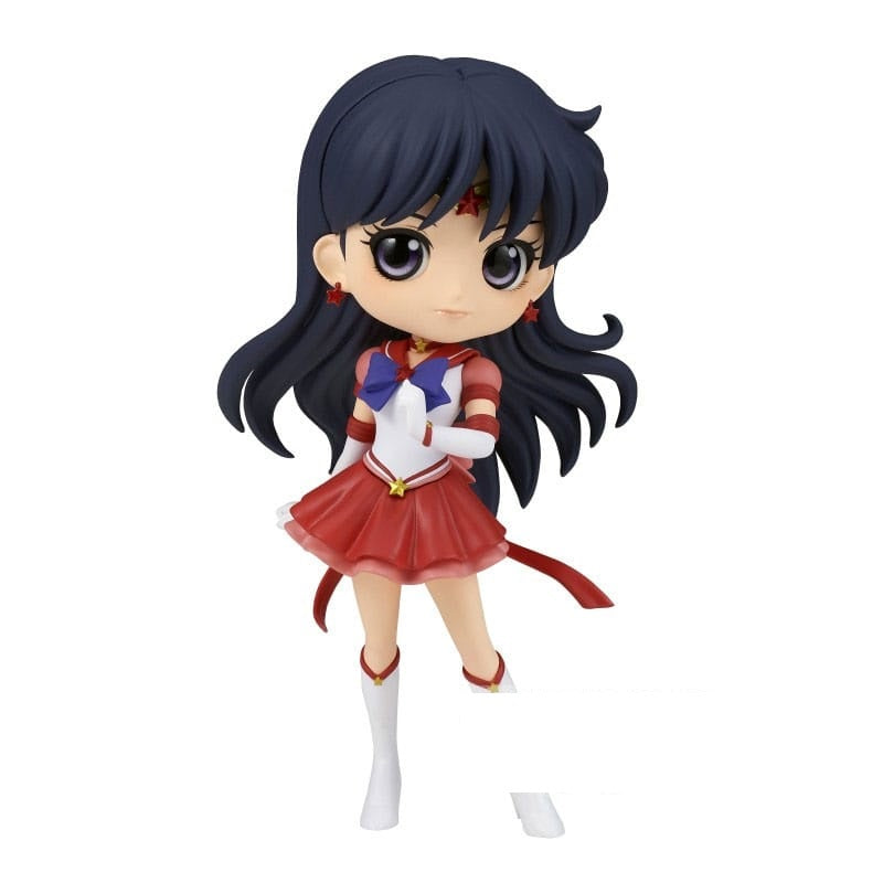 PREORDINE+ CHIUSO CJ Pretty Guardian Sailor Moon Cosmos The Movie Q Posket PVC Statue Eternal Sailor Mars (Ver. B) 14 cm