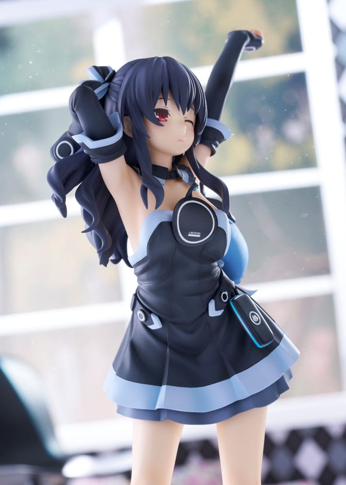PREORDINE ESAURITO Hyperdimension Neptunia Statue 1/8 Neptunia Uni Wake Up Ver. 20 cm