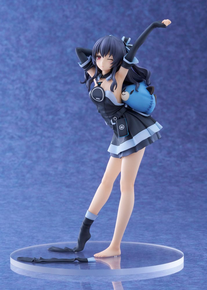PREORDINE ESAURITO Hyperdimension Neptunia Statue 1/8 Neptunia Uni Wake Up Ver. 20 cm