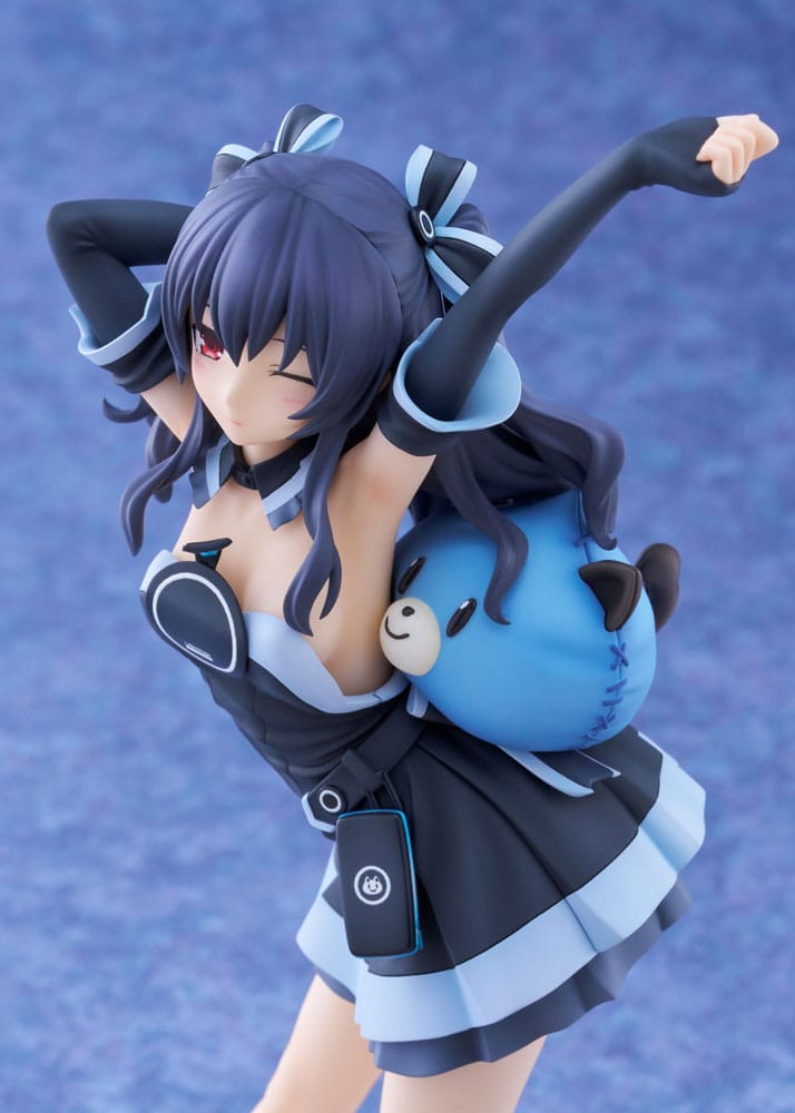 PREORDINE ESAURITO Hyperdimension Neptunia Statue 1/8 Neptunia Uni Wake Up Ver. 20 cm
