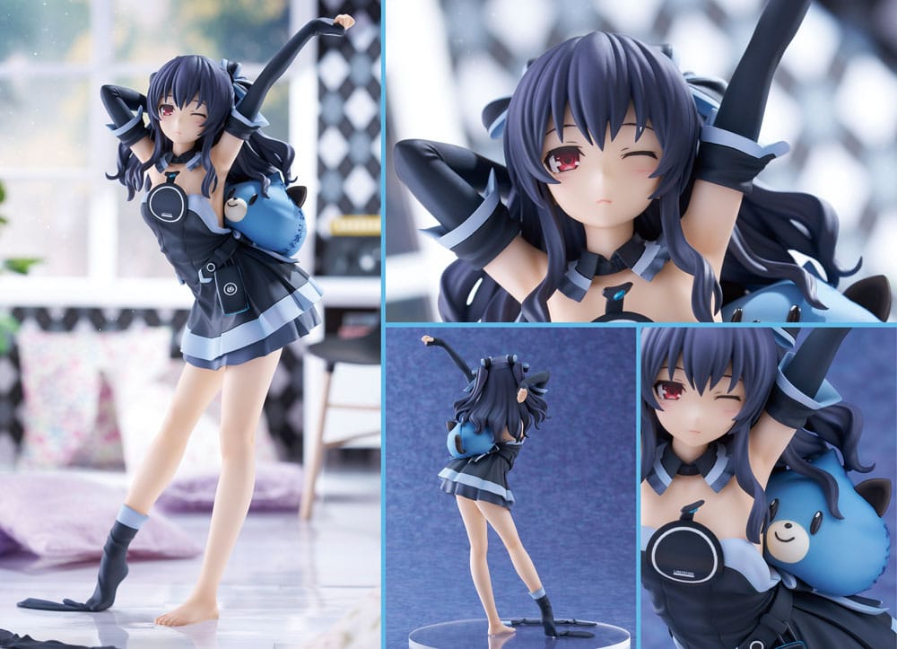 PREORDINE ESAURITO Hyperdimension Neptunia Statue 1/8 Neptunia Uni Wake Up Ver. 20 cm