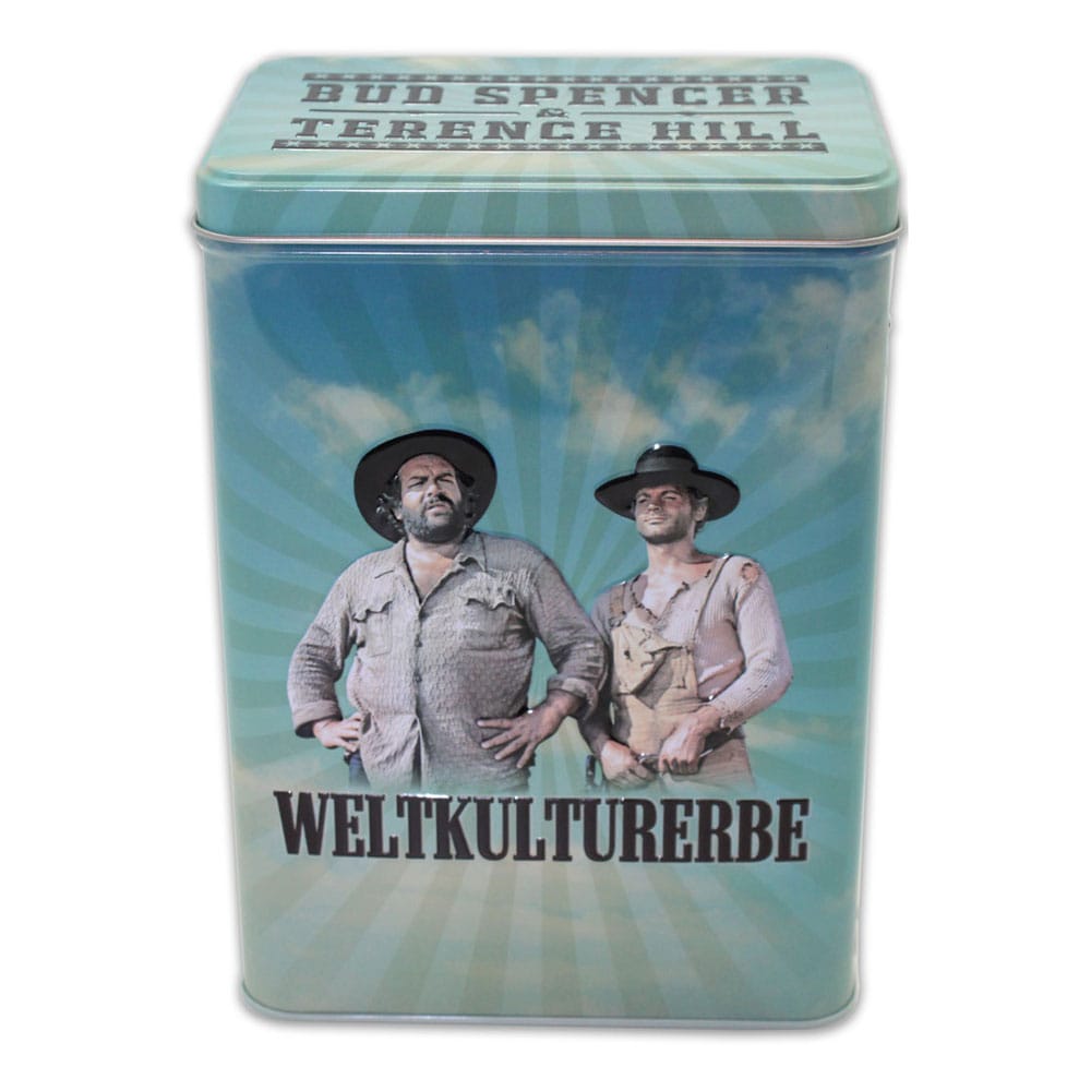 MADE TO ORDER Bud Spencer & Terence Hill Tin box Weltkultuerbe