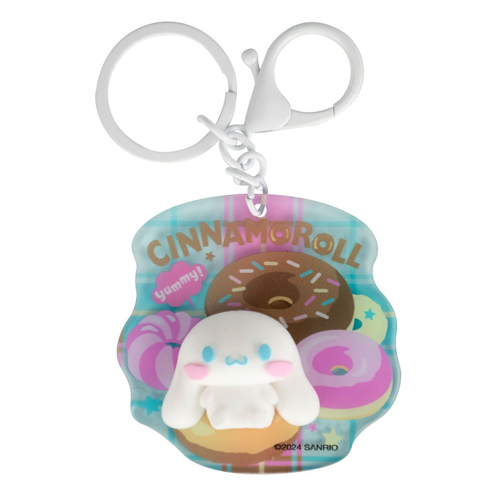 🧪 LAB | SU ORDINAZIONE Sanrio 3D Acrylic Keychain Cinnamoroll