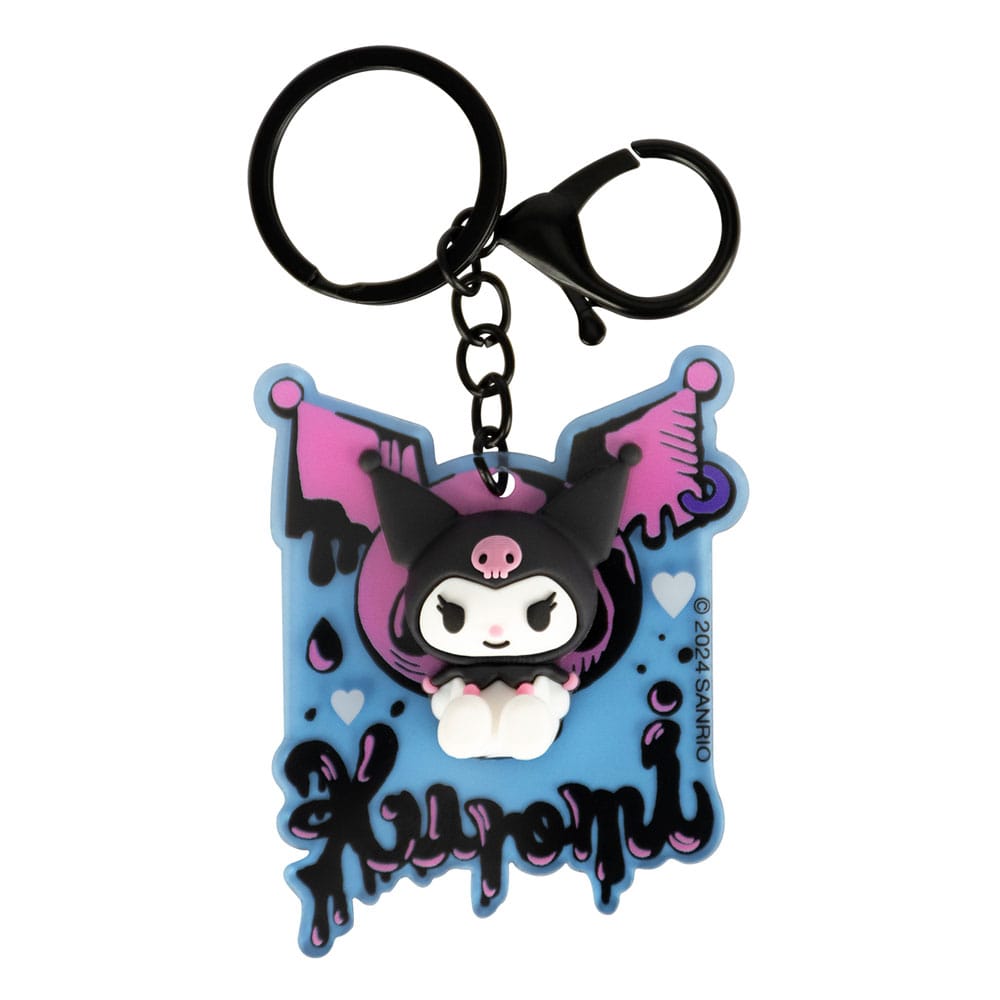 🧪 LAB | SU ORDINAZIONE Sanrio 3D Acrylic Keychain Kuromi