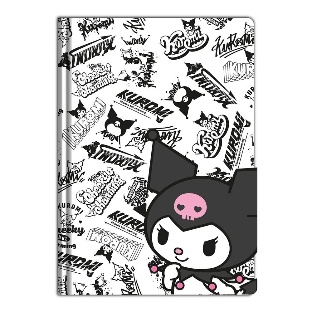 Sanrio A5 Kuromi Notizbuch (auf Bestellung gefertigt)