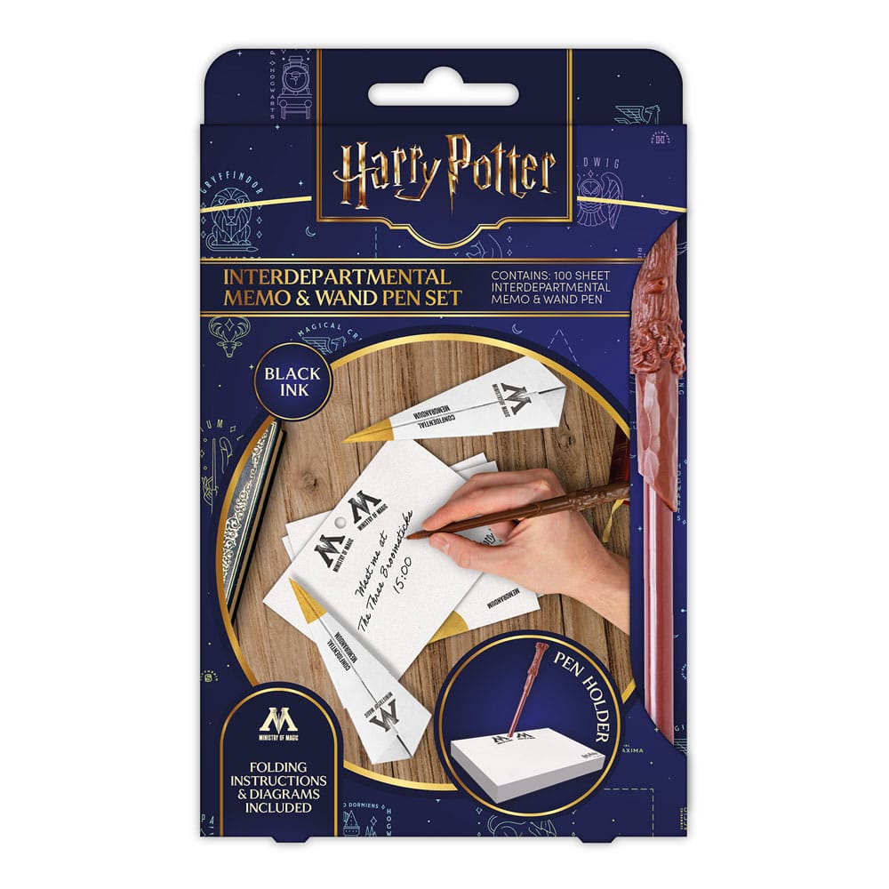 SU ORDINAZIONE Harry Potter Memo Pad with Pen Magical Location
