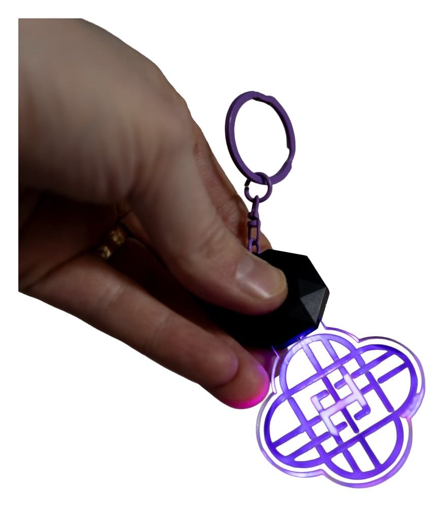 🧪 LAB | SU ORDINAZIONE KPop Demon Hunters Keychain with light Huntr/x