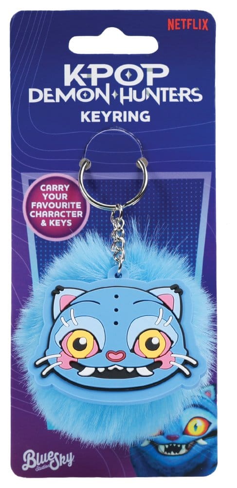 🧪 LAB | SU ORDINAZIONE KPop Demon Hunters Pom Pom Keychain Derpy