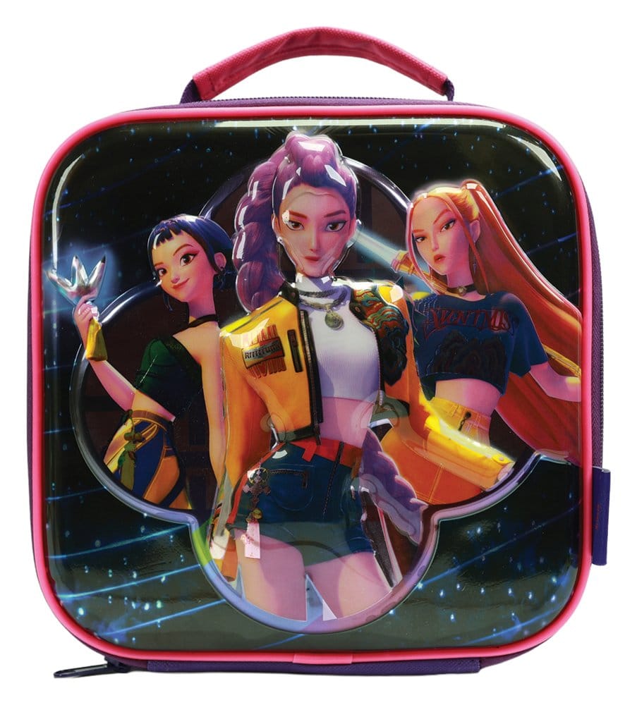 🧪 LAB | SU ORDINAZIONE KPop Demon Hunters 3D Lunch Bag Huntr/x