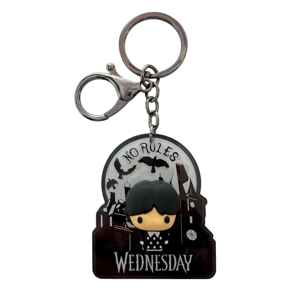 MADE TO ORDER Wednesday 3D Acrylic Keychain