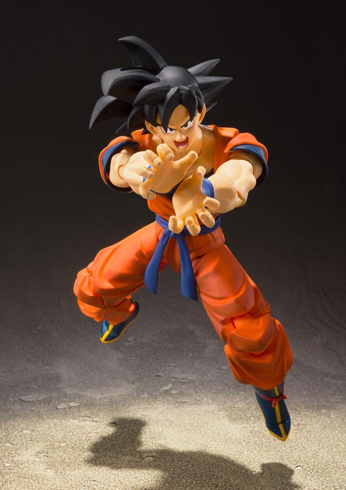 SU ORDINAZIONE Dragon Ball Z S.H. Figuarts Action Figure Son Goku (A Saiyan Raised On Earth) 14 cm ESAURITO