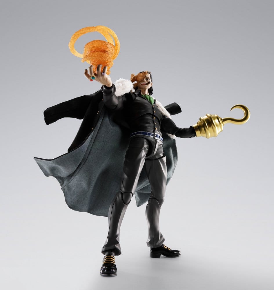 PREORDINE+ CHIUSO 12/2026 One Piece S.H.Figuarts Action Figure Sir Crocodile -Marineford- 18 cm