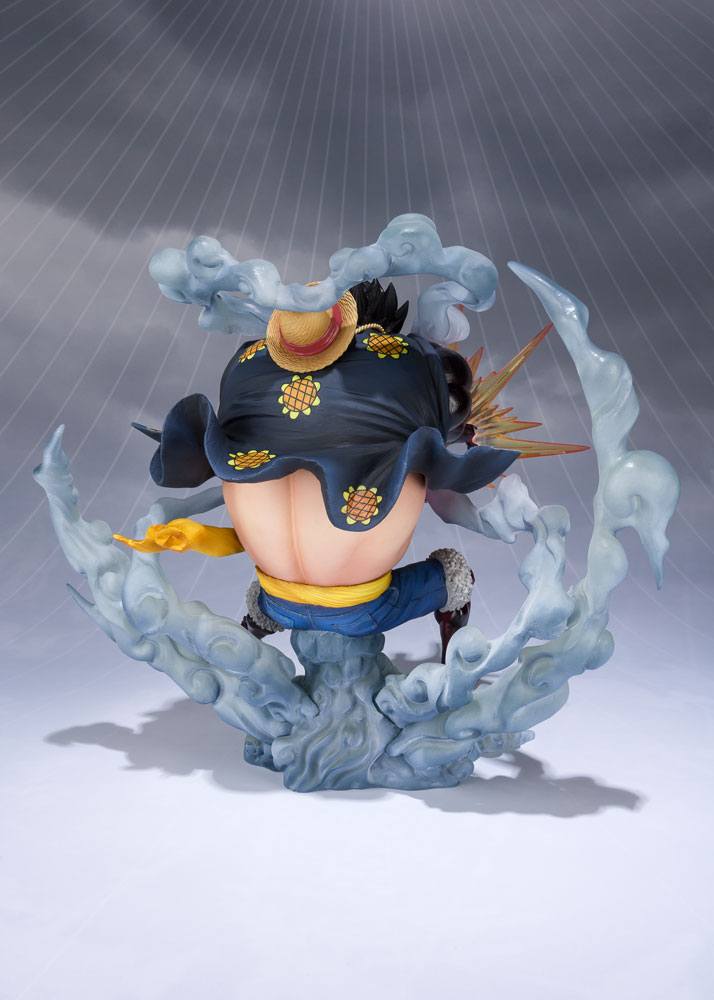 PREORDER+ 05/2026 One Piece FiguartsZERO PVC Statue Monkey D. Luffy Gear 4 Leo Bazooka Reissue 18 cm
