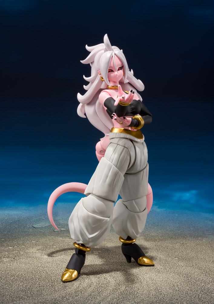 IN STOCK Dragon Ball FighterZ S.H. Figuarts Action Figure Android No. 21 15 cm