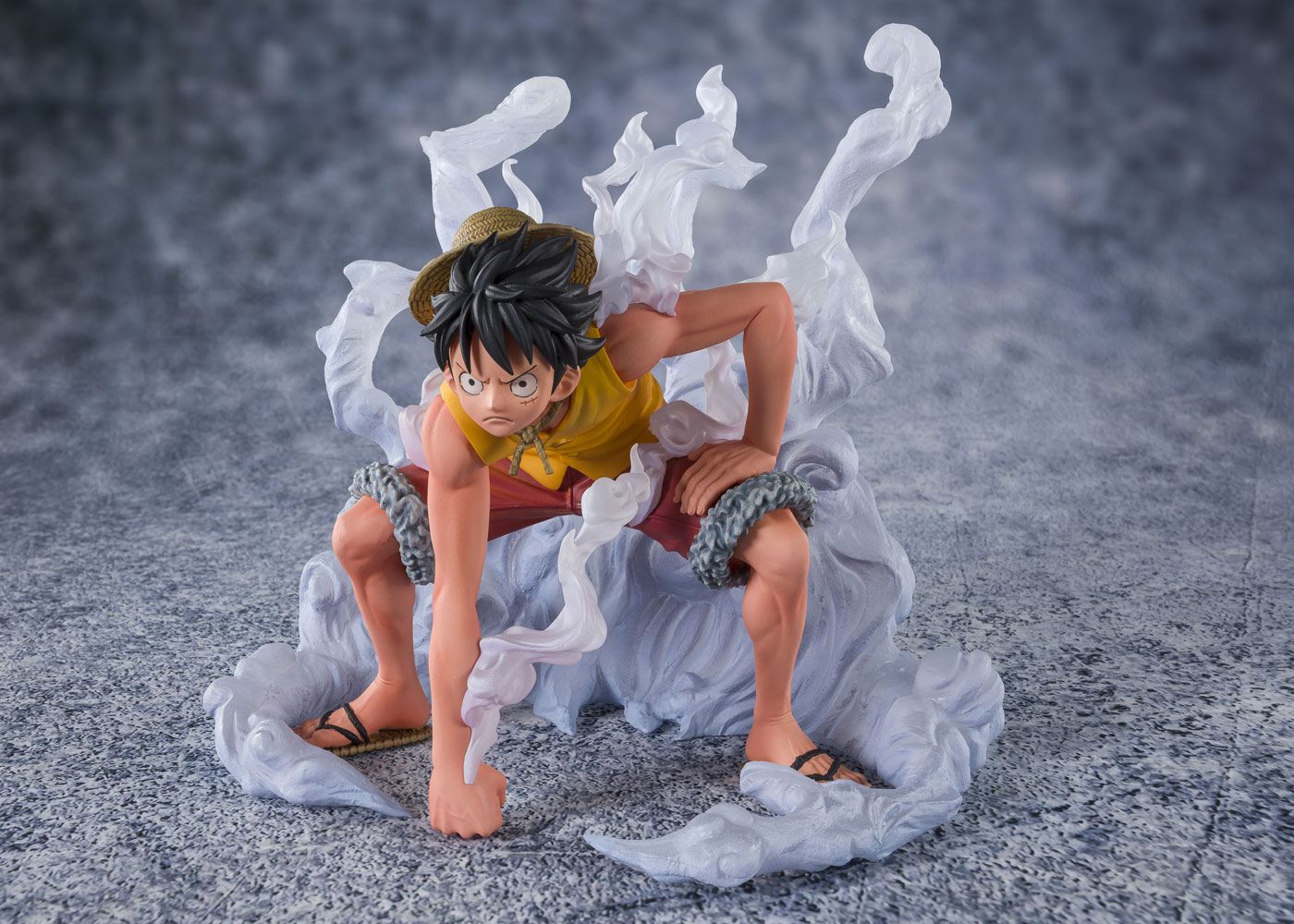 VORBESTELLUNG+ BEENDET 04/2026 One Piece FiguartsZERO PVC Statue Monkey D. Luffy Summit Battle Reissue 12 cm