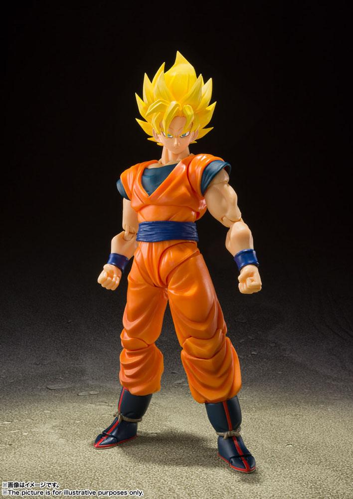 PREORDINE ESAURITO Dragonball Z S.H. Figuarts Action Figure Super Saiyan Full Power Son Goku 14 cm