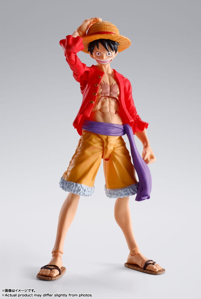 PREORDINE ESAURITO One Piece S.H. Figuarts Action Figure Monkey D. Luffy (The Raid on Onigashima) 14 cm