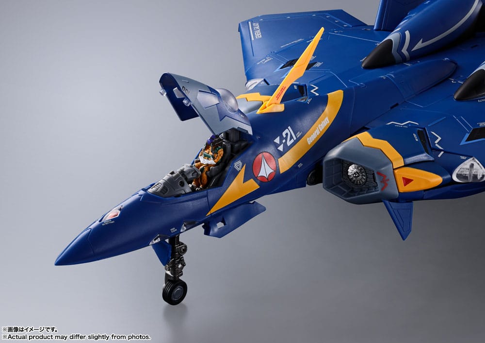 PREORDINE ESAURITO Macross Plus DX Chogokin Action Figure YF-21 (Guld Goa Bowman Use) 28 cm