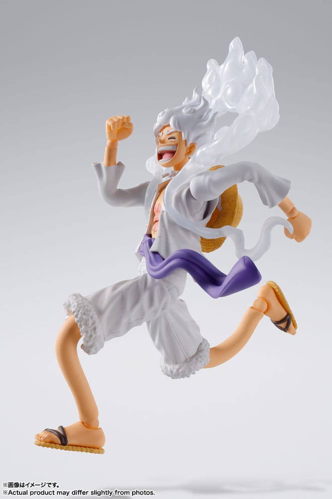 SU ORDINAZIONE One Piece S.H. Figuarts Action Figure Monkey D. Luffy Gear 5 15 cm