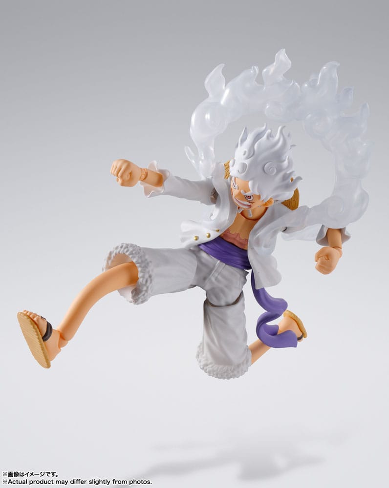 SU ORDINAZIONE One Piece S.H. Figuarts Action Figure Monkey D. Luffy Gear 5 15 cm