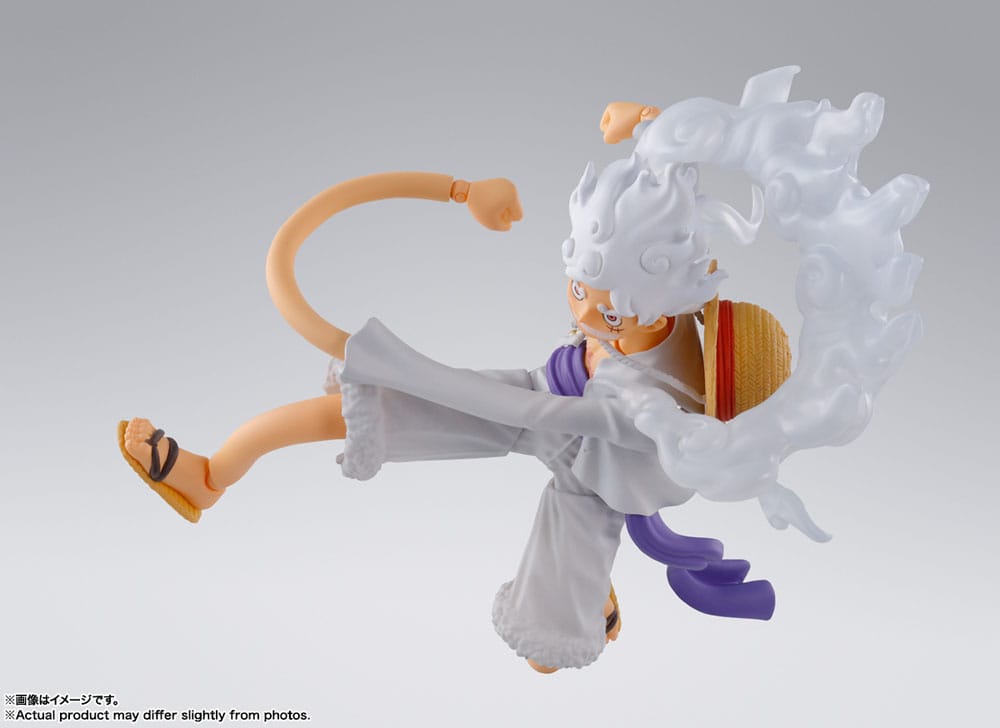 SU ORDINAZIONE One Piece S.H. Figuarts Action Figure Monkey D. Luffy Gear 5 15 cm