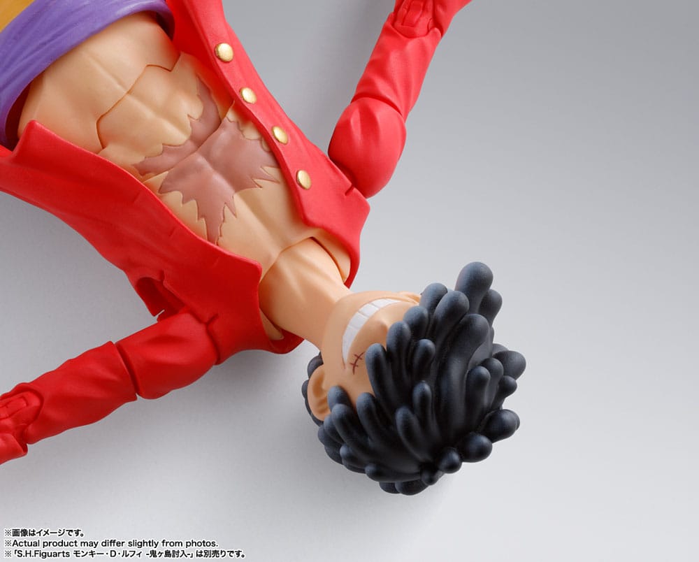 SU ORDINAZIONE One Piece S.H. Figuarts Action Figure Monkey D. Luffy Gear 5 15 cm