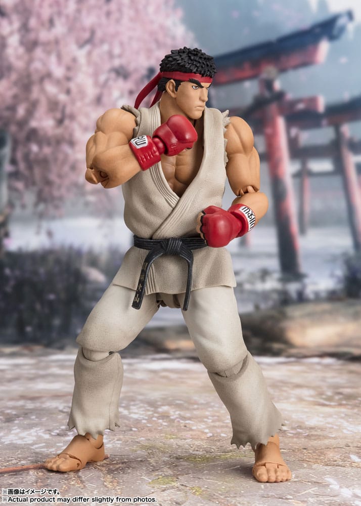 PREORDINE ESAURITO Street Fighter S.H. Figuarts Action Figure Ryu (Outfit 2) 15 cm