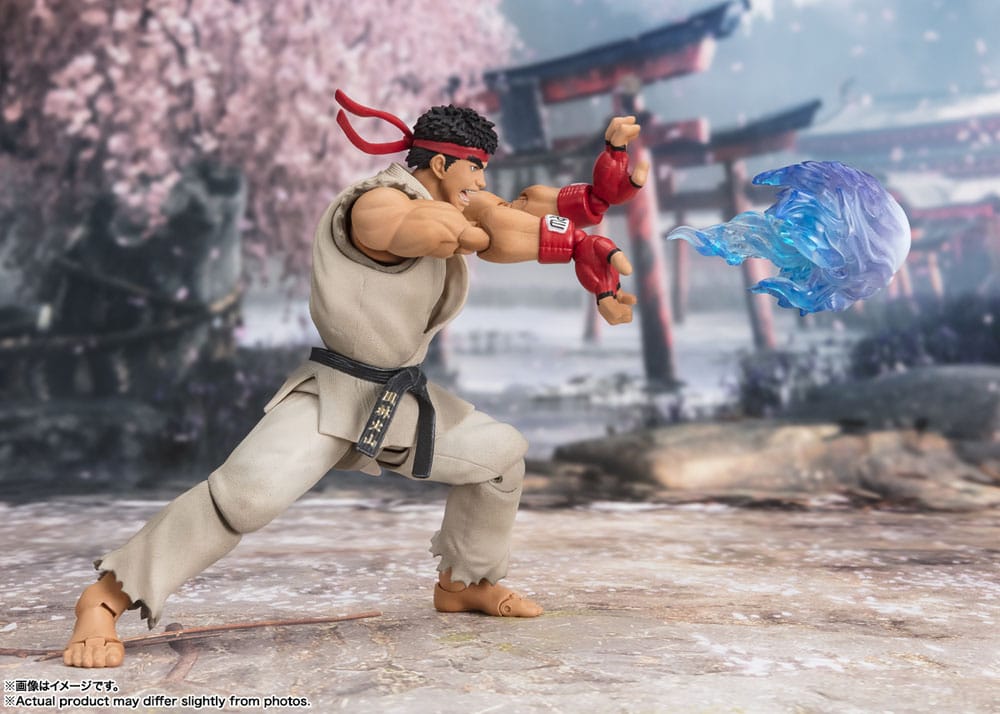 PREORDINE ESAURITO Street Fighter S.H. Figuarts Action Figure Ryu (Outfit 2) 15 cm