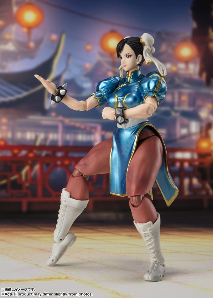 PREORDINE ESAURITO Street Fighter S.H. Figuarts Action Figure Chun-Li (Outfit 2) 15 cm